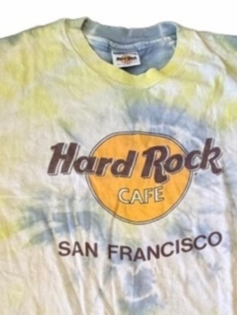 Vintage Hard Rock Cafe San Francisco Tie Dye T-Shirt XL Made in USA